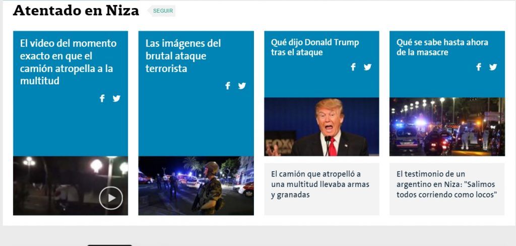 Reacciones de la prensa internacional por atentado en Niza - La-Nación-1024x488