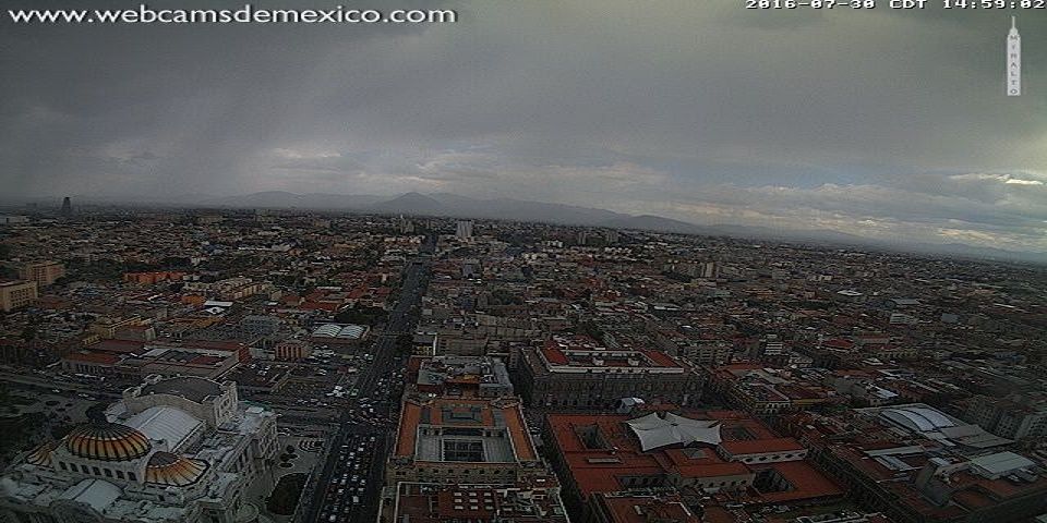 Norte de la Ciudad de México bajo la lluvia Norte de la Ciudad de México bajo la lluvia