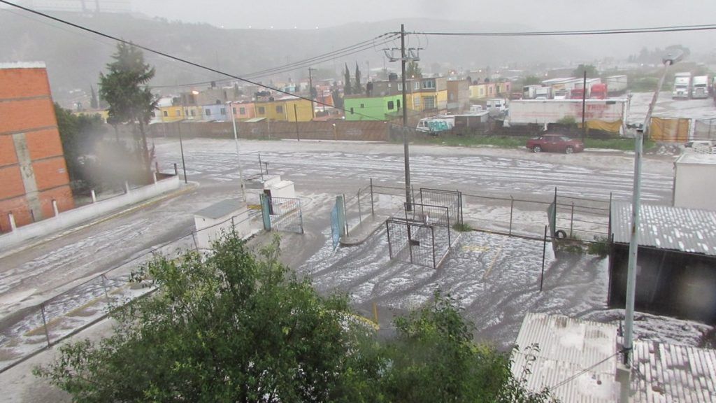 Fuerte granizada en Cuautitlán Izcalli - Lluvias-@angelperez_c-1024x576