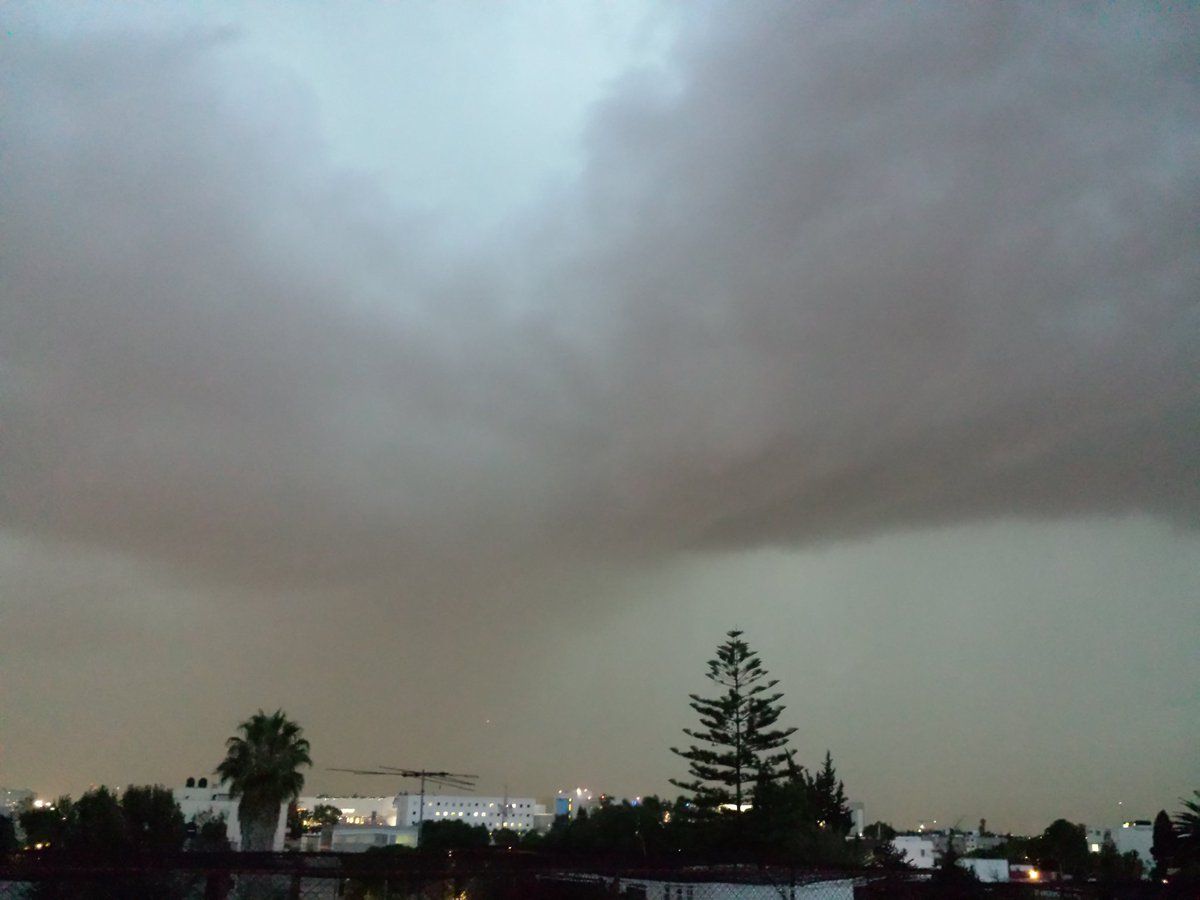 Lluvias y tormentas fuertes en el Valle de México
