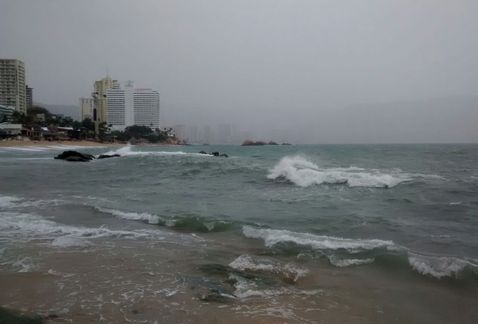 Habrá clima severo en Acapulco para las próximas horas