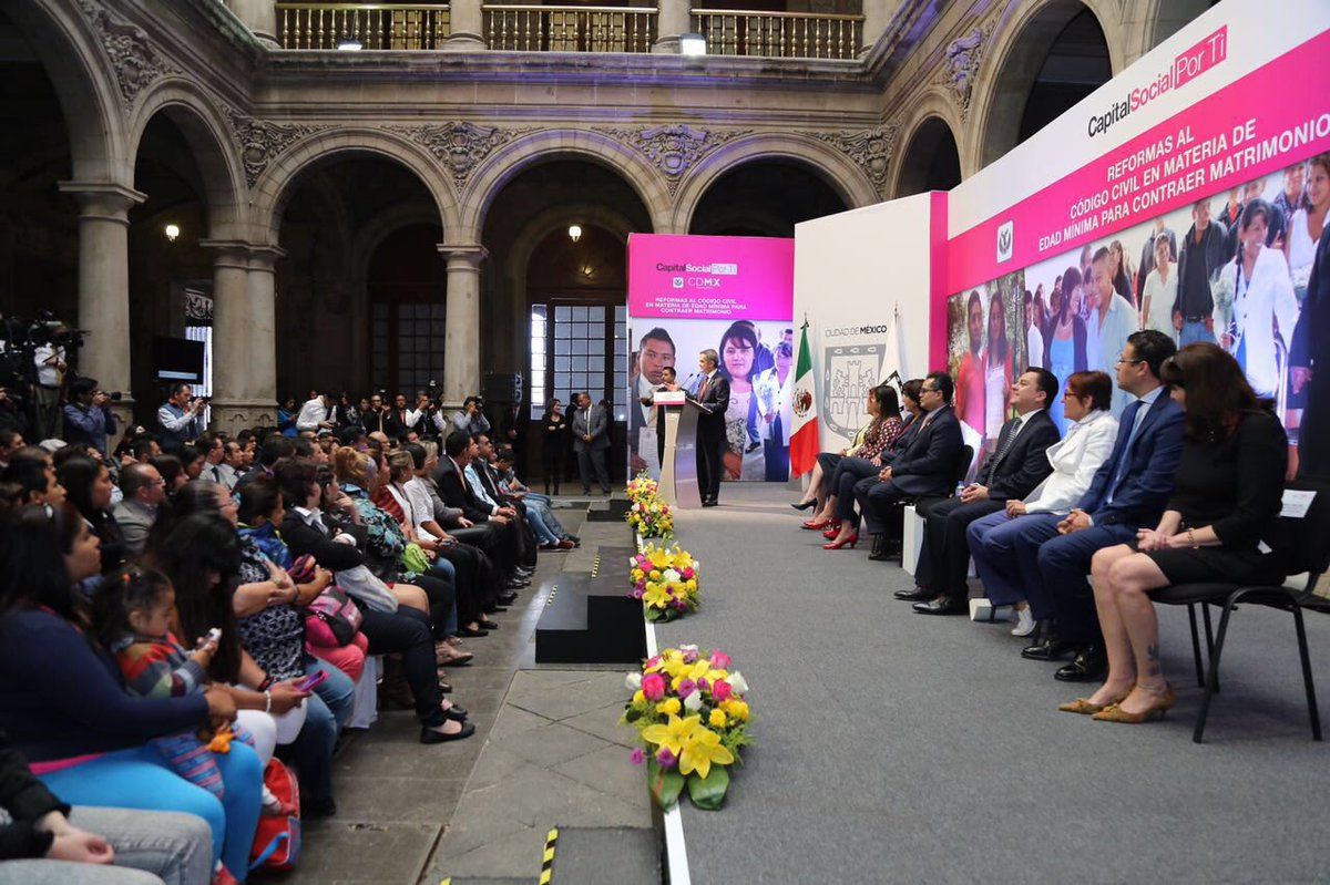 Prohíben matrimonios entre menores de edad en la CDMX Prohíben matrimonios entre menores de edad en la CDMX