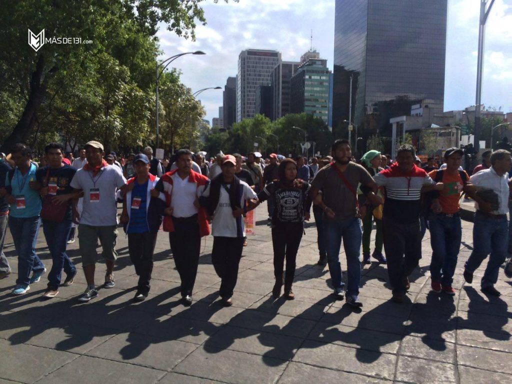 Termina marcha de la CNTE en la Ciudad de México - Marcha-CNTE-3-1024x768
