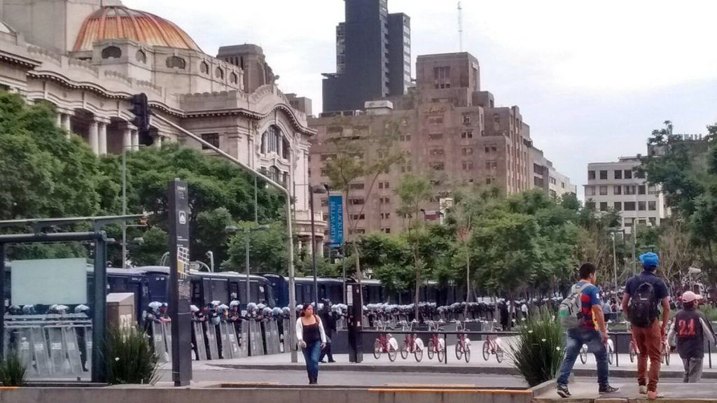 Termina marcha de la CNTE en la Ciudad de México - Marcha-CNTE-6-1024x576