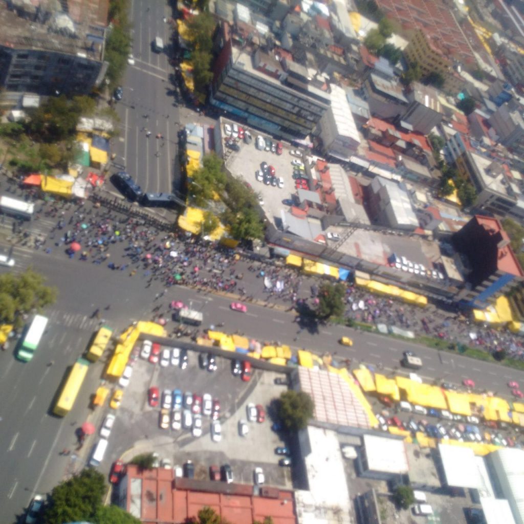 Imágenes: la marcha de la CNTE por la Ciudad de México - Marcha-CNTE-7-1024x1024