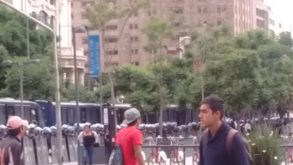 Termina marcha de la CNTE en la Ciudad de México - Marcha-CNTE-7-1024x576