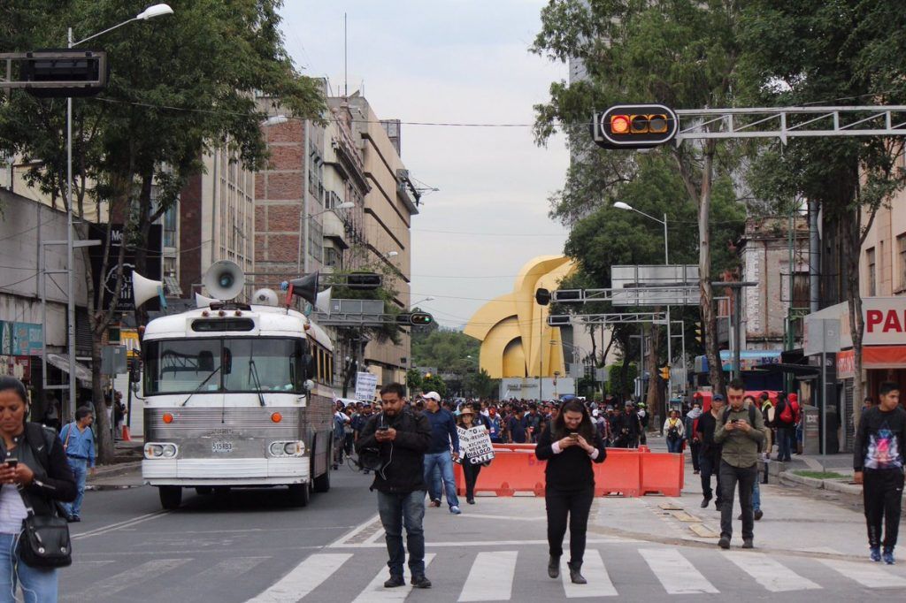 Reanuda CNTE diálogo con Segob - Marcha-CNTe-10-1024x682