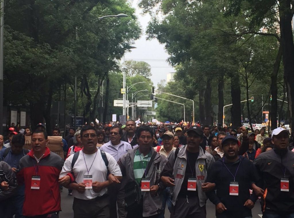 Reanuda CNTE diálogo con Segob - Marcha-CNTe-4-1024x757