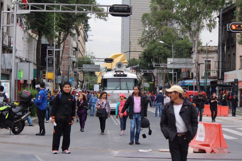 Reanuda CNTE diálogo con Segob - Marcha-CNTe-9-1024x682