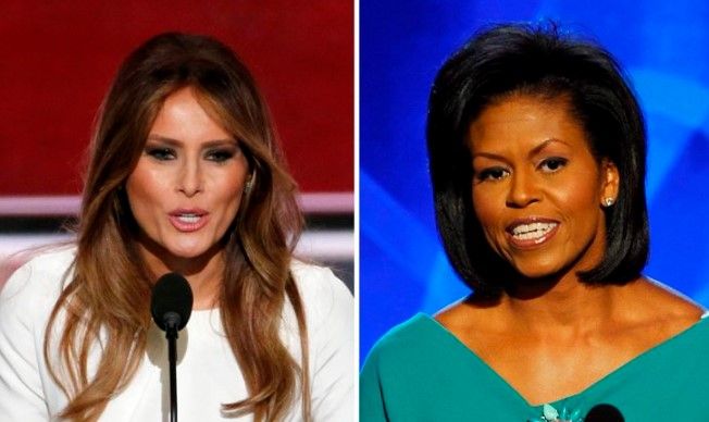 Melania Trump plagió líneas de discurso de Michelle Obama