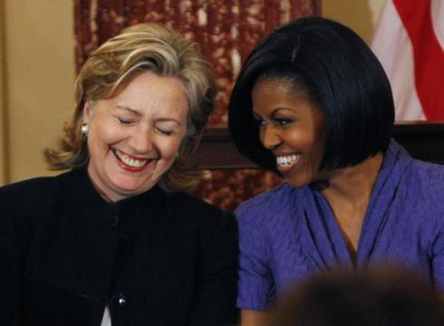 Hillary Clinton es la persona calificada para ser presidente de EE.UU.: Michelle Obama - Michelle-Obama-Hillary-Clinton2