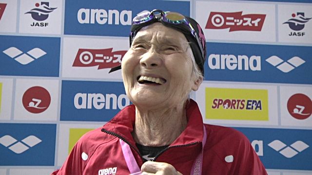 La nadadora de 101 años que quiere competir en Juegos Olímpicos 2020