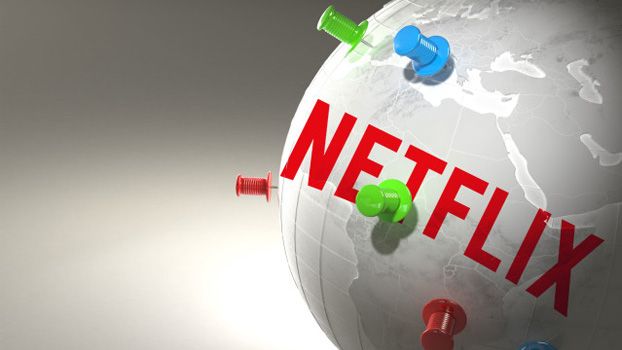 A la baja crecimiento internacional de Netflix