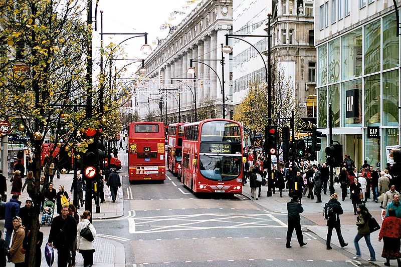 Oxford Street en Londres sería peatonal Oxford Street en Londres sería peatonal