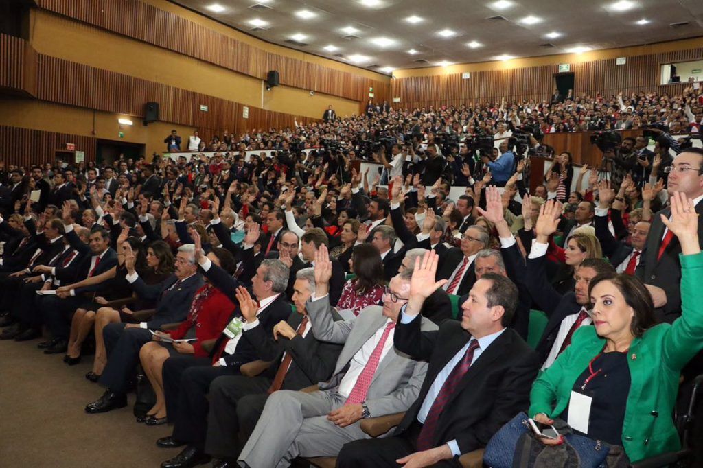 Enrique Ochoa protesta como nuevo presidente del PRI - PRI-2-1024x682