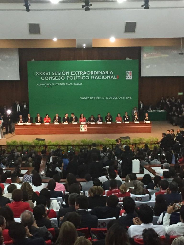 Enrique Ochoa protesta como nuevo presidente del PRI - PRI-768x1024