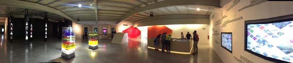 Ya abrió la Gran Maqueta de la Ciudad de México y fuimos a conocerla - Panorámica-de-la-sala-interactiva-1024x221