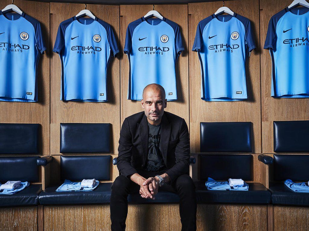 Presentan a Pep como entrenador del Manchester City - Pep-guardiola