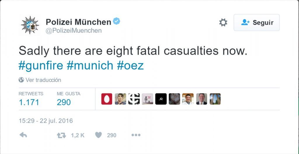 Atacante era ciudadano alemán e iraní: Policía de Múnich - Policía-Múnich-1024x528