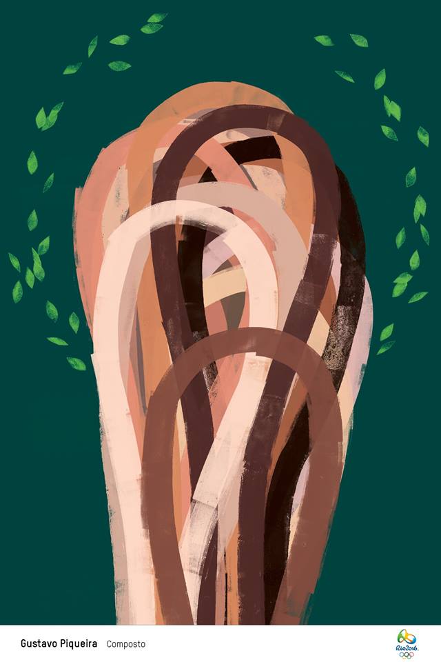 Presentan pósters oficiales para Río 2016 - Póster-Río-2016-11