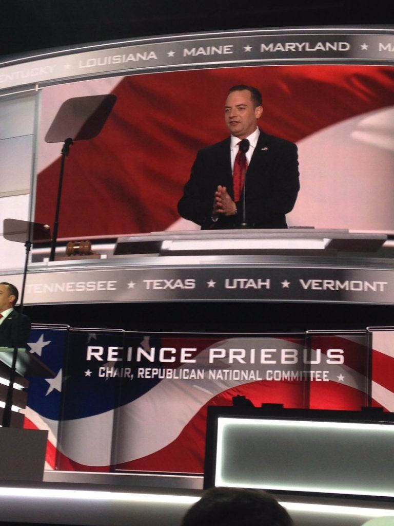 Presentan republicanos a Donald Trump como candidato a la presidencia de EE.UU. - Rience-Priebus-768x1024