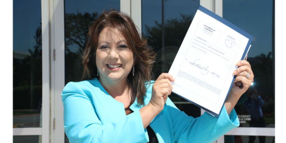 Inmigrante mexicana se lanza como candidata a una alcaldía en Florida