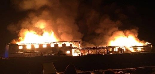 Incendio destruye instalaciones deportivas en Chile