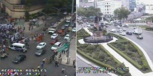 CNTE llega a SEGOB y bloquea Bucareli