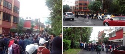 Bloqueos en la Ciudad de México