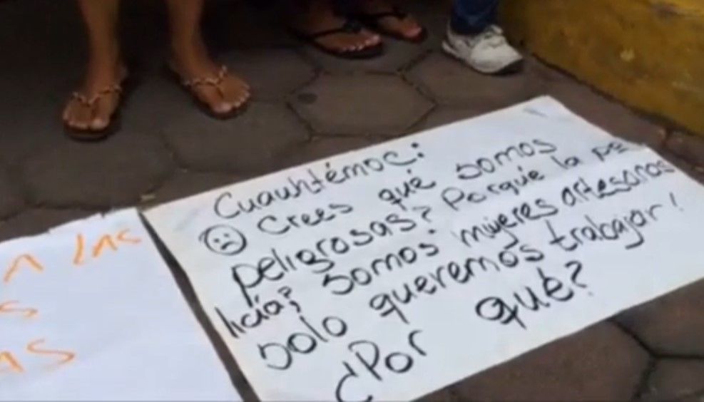 Video: mujeres indígenas encaran a Cuauhtémoc Blanco - Screenshot_4-9