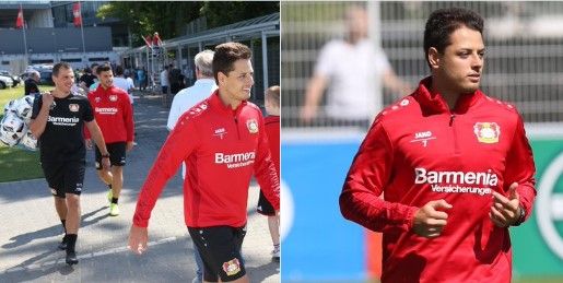 Bayer Leverkusen celebra el regreso de ‘Chicharito’