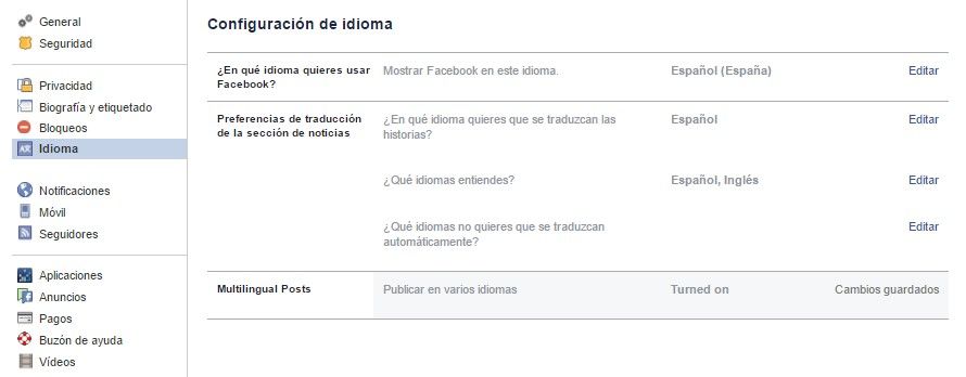 Facebook añade traductor para publicar en diferentes idiomas - Screenshot_8
