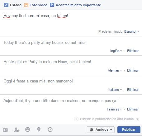 Facebook añade traductor para publicar en diferentes idiomas - Screenshot_9