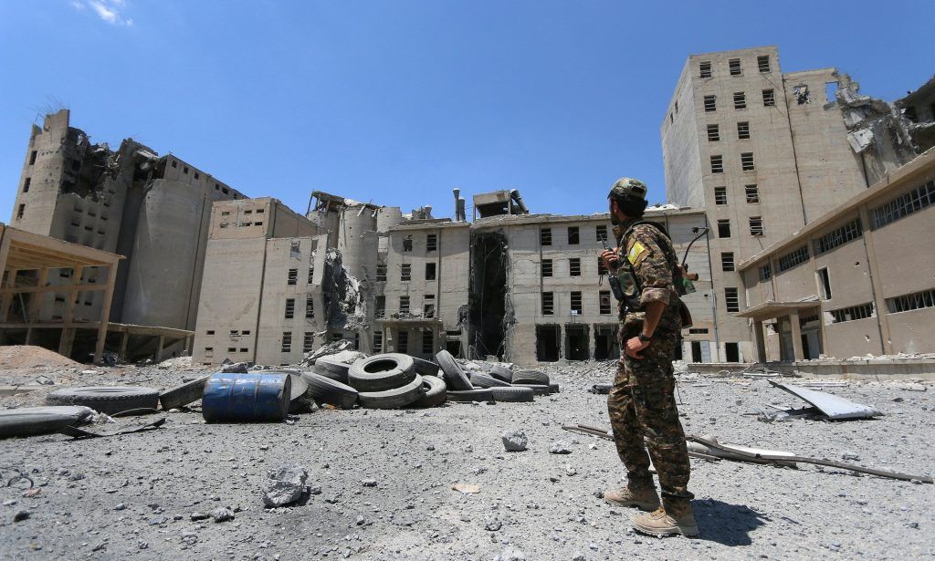 Mueren 56 en bombardeos contra el Estado Islámico en Siria - Siria-1024x615