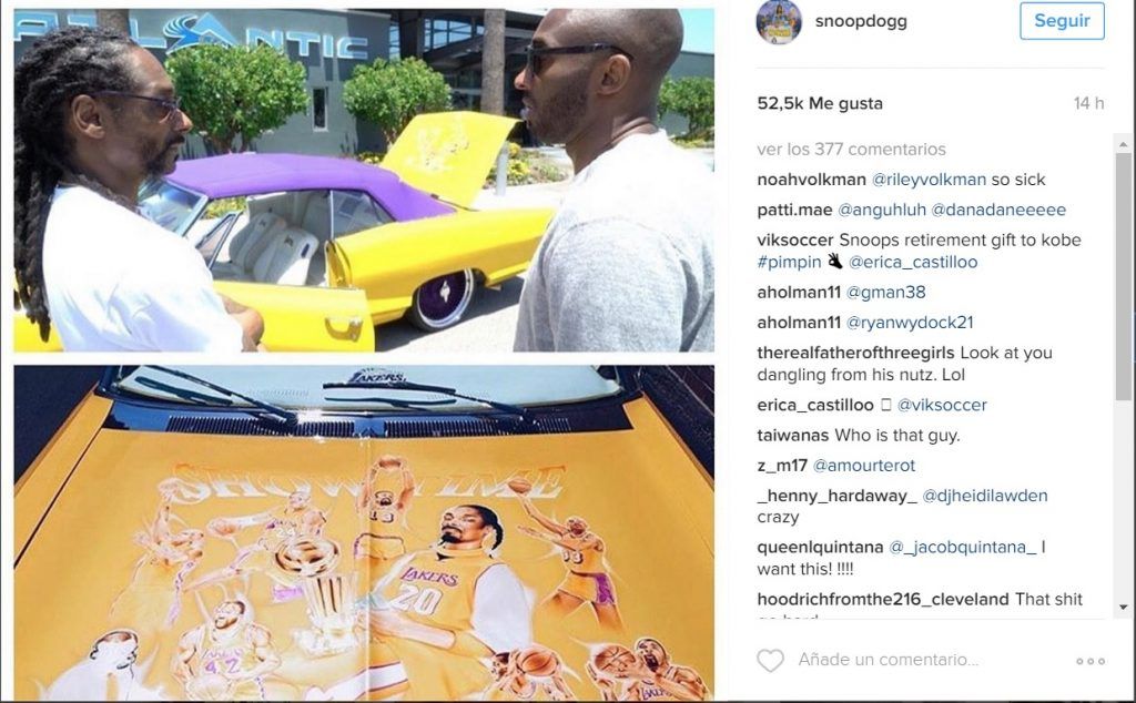 El regalo de Snoop Dogg a Kobe Bryant - Snoop-Dogg-1024x634