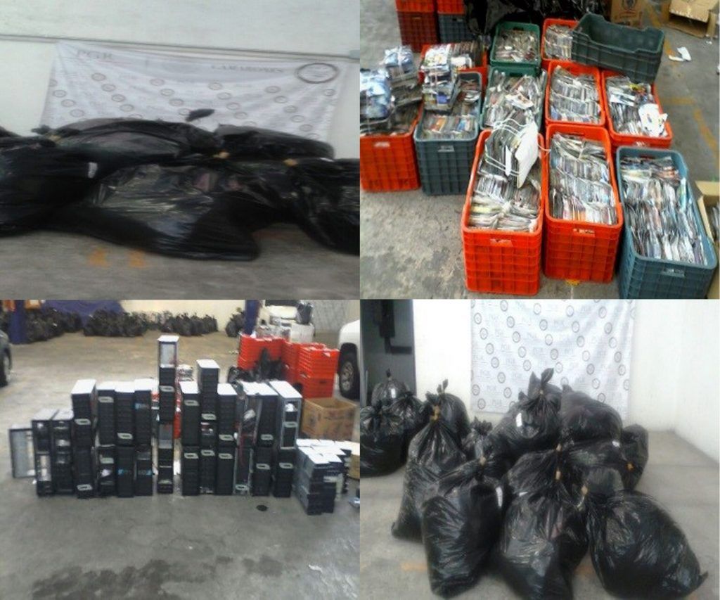 Incautan ropa y discos pirata en el Centro y en Tepito - Tepito-1024x853