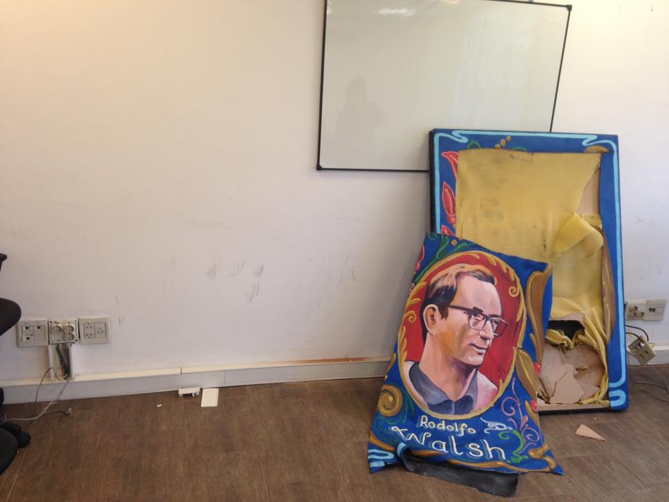 Vandalizan redacción de medio de comunicación argentino - Tiempo-Argentino-Diario-Tiempo