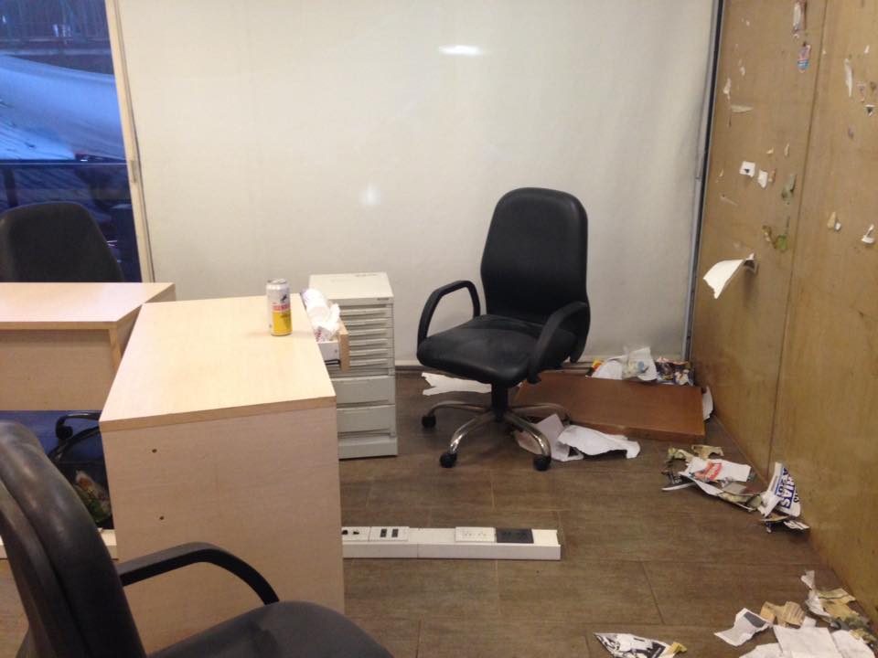 Vandalizan redacción de medio de comunicación argentino - Tiempo-Argentino-Diario-Tiempo2