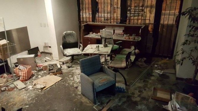 Vandalizan redacción de medio de comunicación argentino Vandalizan redacción de medio de comunicación argentino