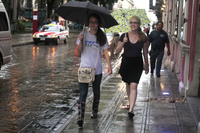 Se mantiene el pronóstico de lluvias en el país