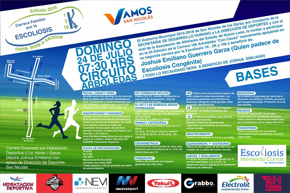 Padres buscan apoyos para seguir con el tratamiento para su hijo de 3 años - carrera-joshua