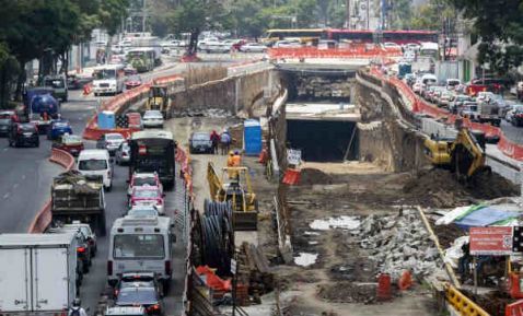 Por obras, habilitan carril reversible en Río Mixcoac - carril-reversible