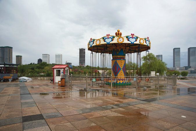 Ordos, la gran ciudad fantasma de China - carrusel