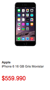 Los precios del iPhone alrededor del mundo - chile-6