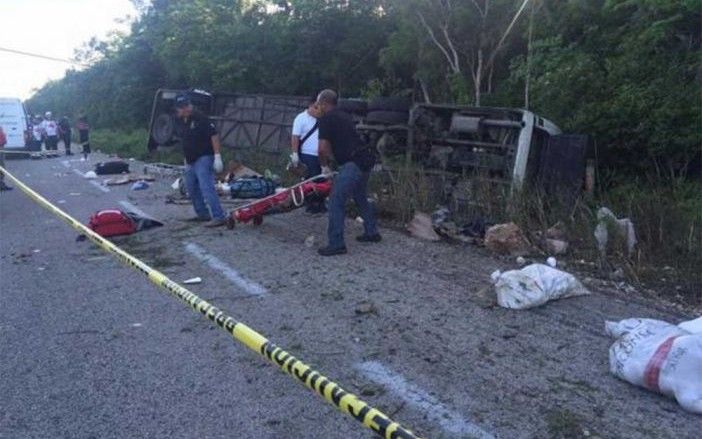 Casi 80 por ciento de los accidentes de tráfico son por fallas humanas - choque-felipe-carrillo-puerto-Agencias