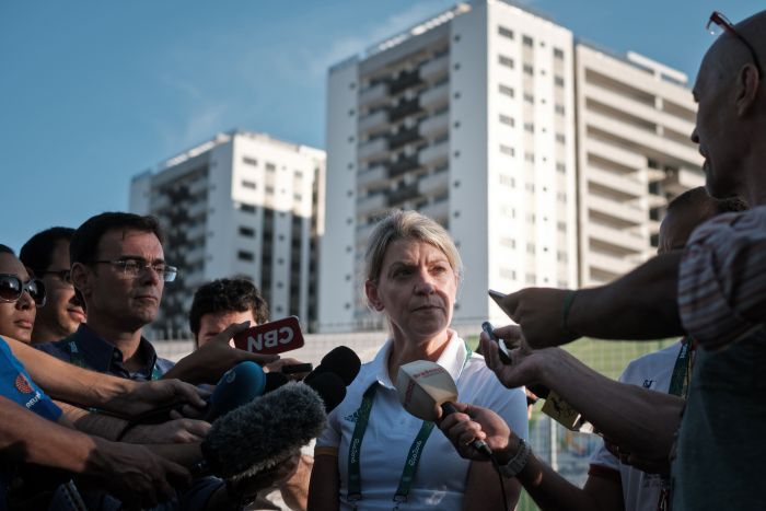 Deportistas se quejan de la Villa Olímpica - delegación-australia