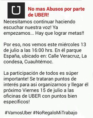Socios de Uber convocan a reunión en la Condesa - descarga-1