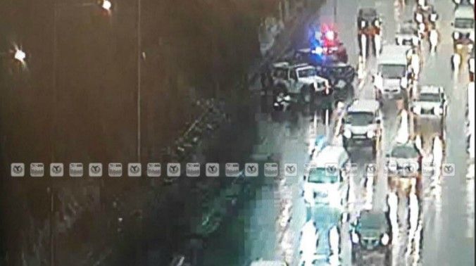 Deslave afecta tráfico en Insurgentes Norte