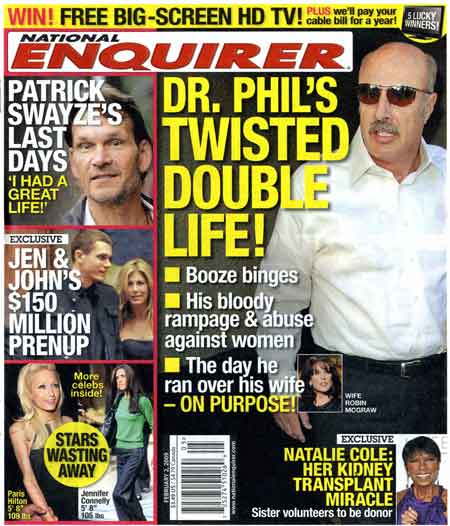 Dr. Phil demanda a 'National Enquirer' por 250 mdd - dr-phil-national-enquirer