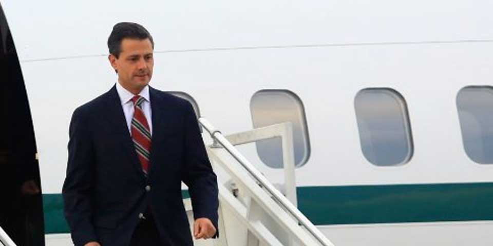 EPN arriba a México tras gira de trabajo en Sudamérica
